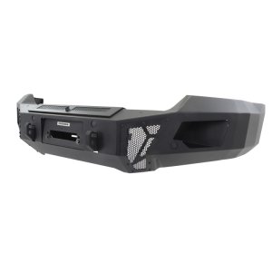 Chevrolet Silverado 1500 Bumper - Front - Go Rhino - BR6 Winch-Ready - Textured Black - 2019